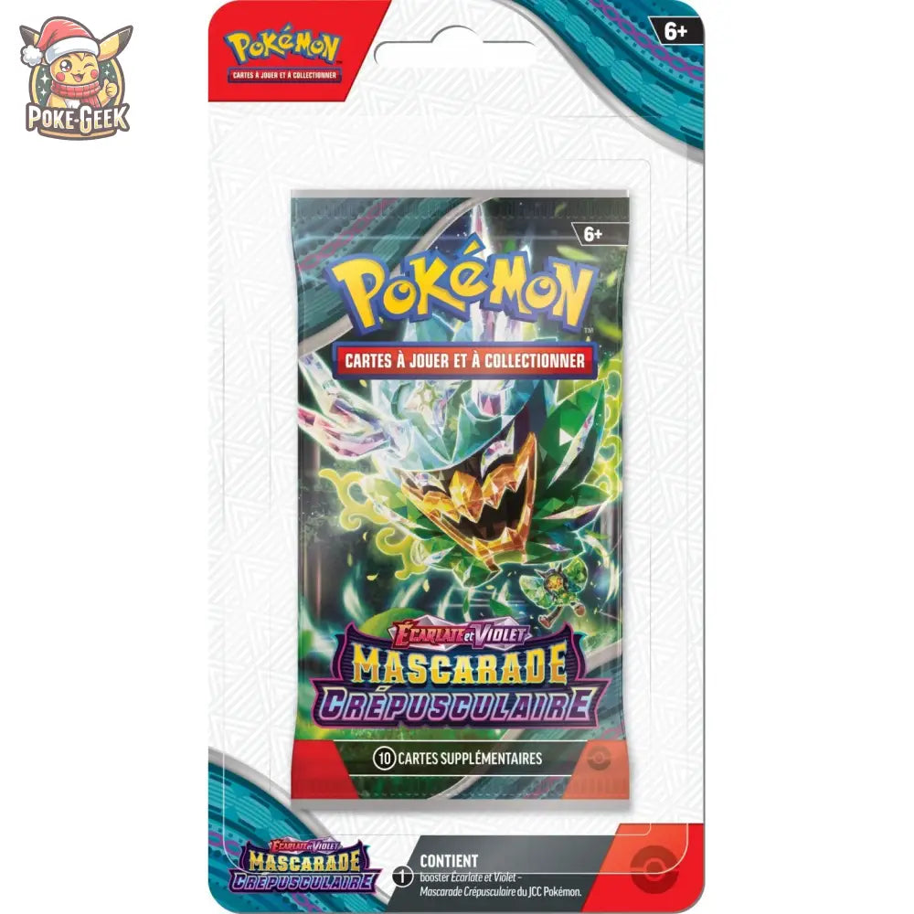 Pokémon - Carton de 36 Boosters sous Blister EV06 : Mascarade Crépusculaire FR - Poke-Geek