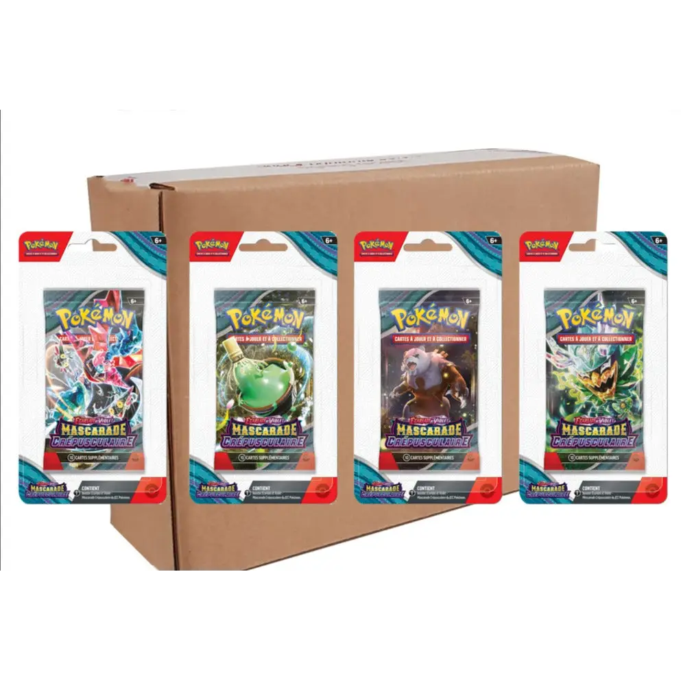 Pokémon - Carton de 36 Boosters sous Blister EV06 : Mascarade Crépusculaire FR - Poke-Geek