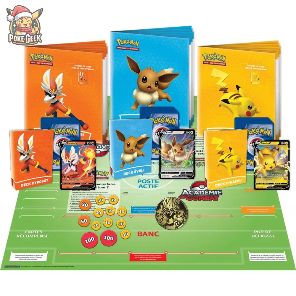 Pokémon – Coffret Académie de Combat 2 – 2022 – Français - Poke-Geek