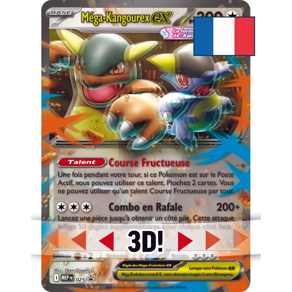Pokémon – Coffret Collection Méga-Kangourex-ex – Version Française