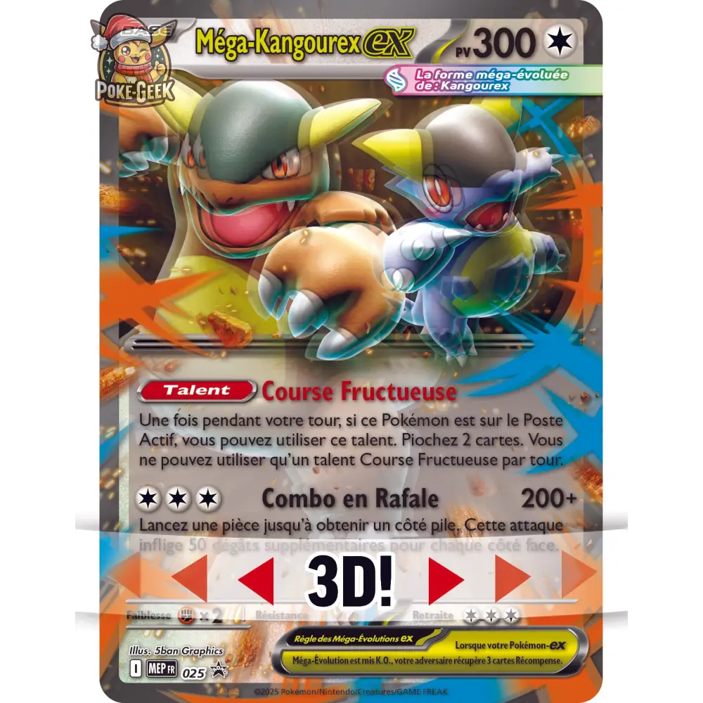 Pokémon – Coffret Collection Méga-Kangourex-ex – Version Française - Poke-Geek