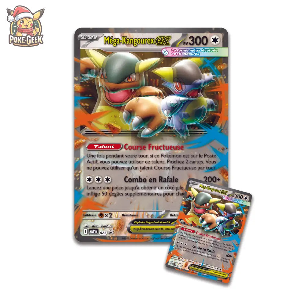 Pokémon – Coffret Collection Méga-Kangourex-ex – Version Française - Poke-Geek