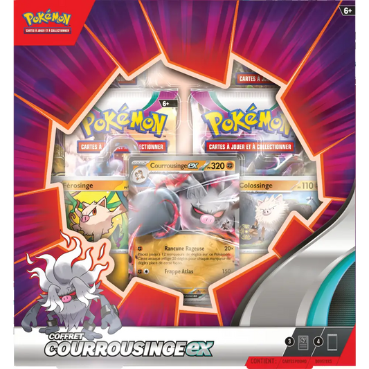 Pokémon - Coffret Courrousinge EX - FR
