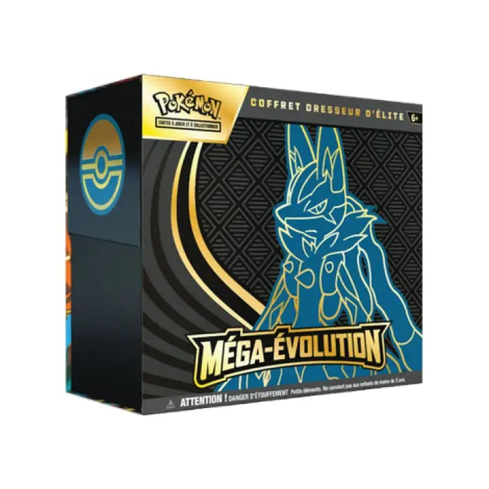 Pokémon – Coffret Dresseur d’Élite – ME01 Lucario ou Gardevoir  – ETB (FR) MAX 1 / Personne - Poke-Geek