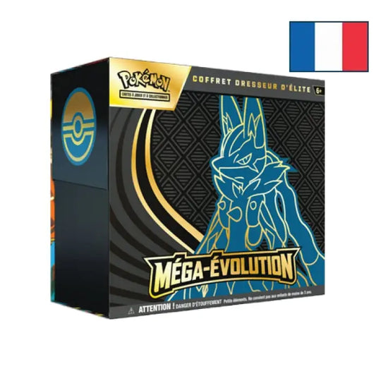Pokémon – Coffret Dresseur d’Élite – ME01 Lucario ou Gardevoir  – ETB (FR) MAX 1 / Personne