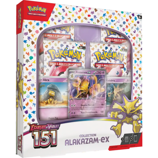 Pokémon - Coffret Écarlate et Violet 151 Alakazam-ex