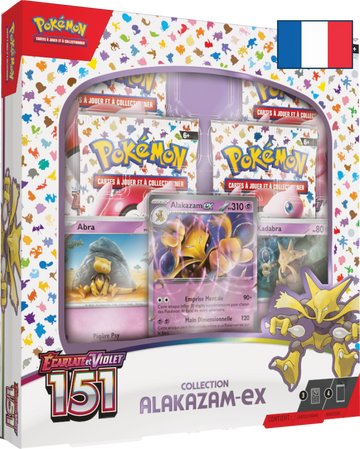 Pokémon - Coffret Écarlate et Violet 151 Alakazam-ex - Poke-Geek