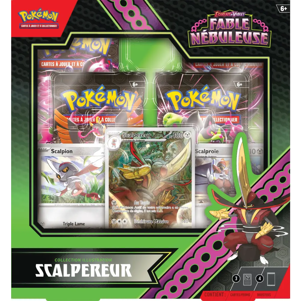 Pokémon – Coffret IR Fable Nébuleuse EV6.5 – Scalpereur Ukiyo-e – Français - Poke-Geek