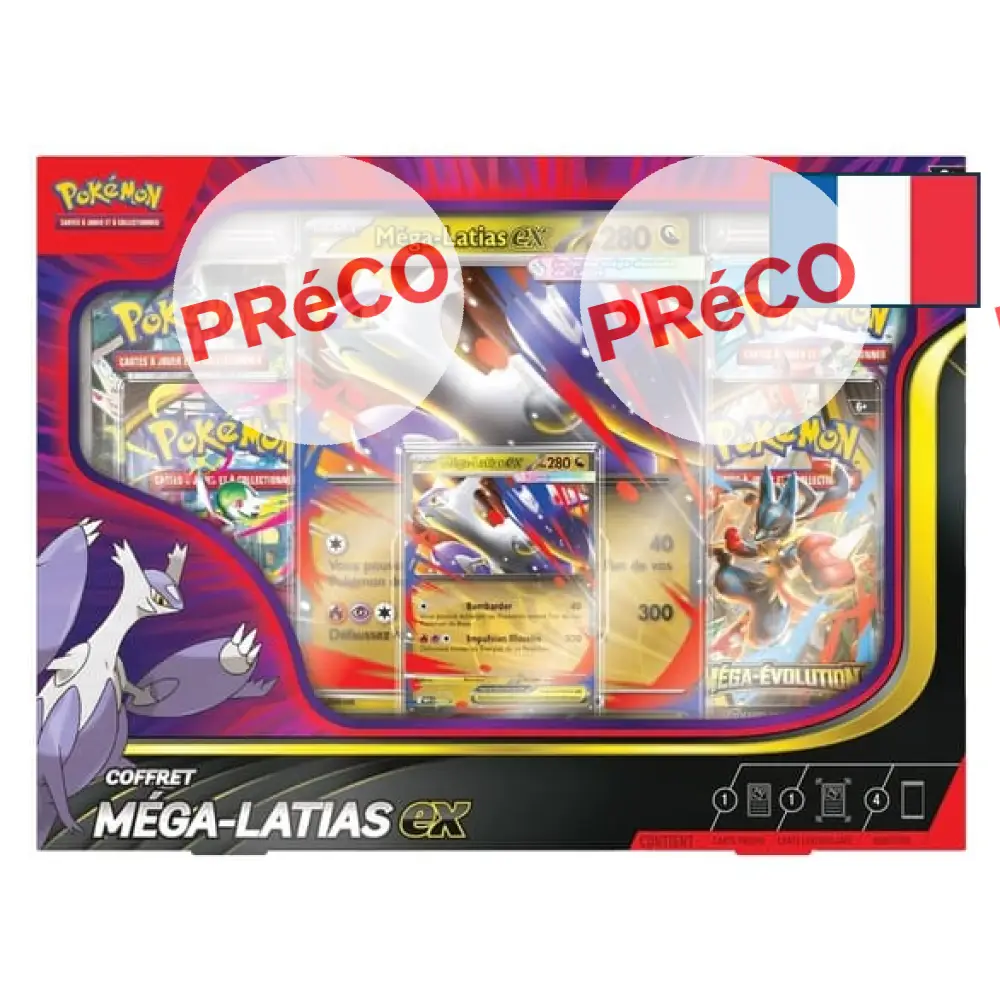 Pokémon – Coffret Méga Latias Ex (FR)