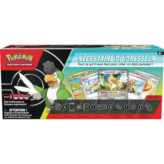 Pokémon Coffret Nécessaire Du Dresseur 2024 ’Tapatoes Ex’ - Fr