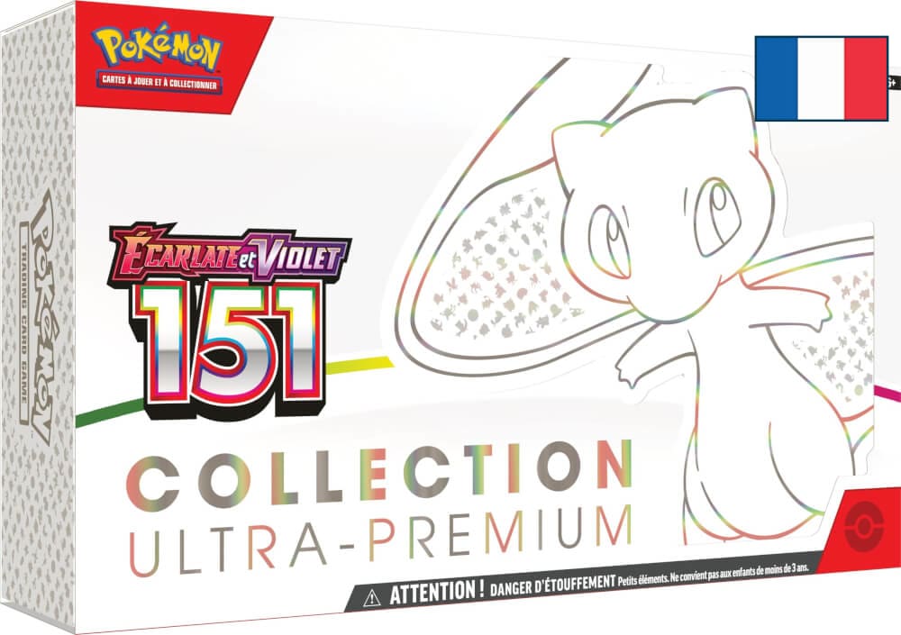 Pokémon - Coffret Ultra Premium Mew - Écarlate et Violet EV3.5 FR - Poke-Geek