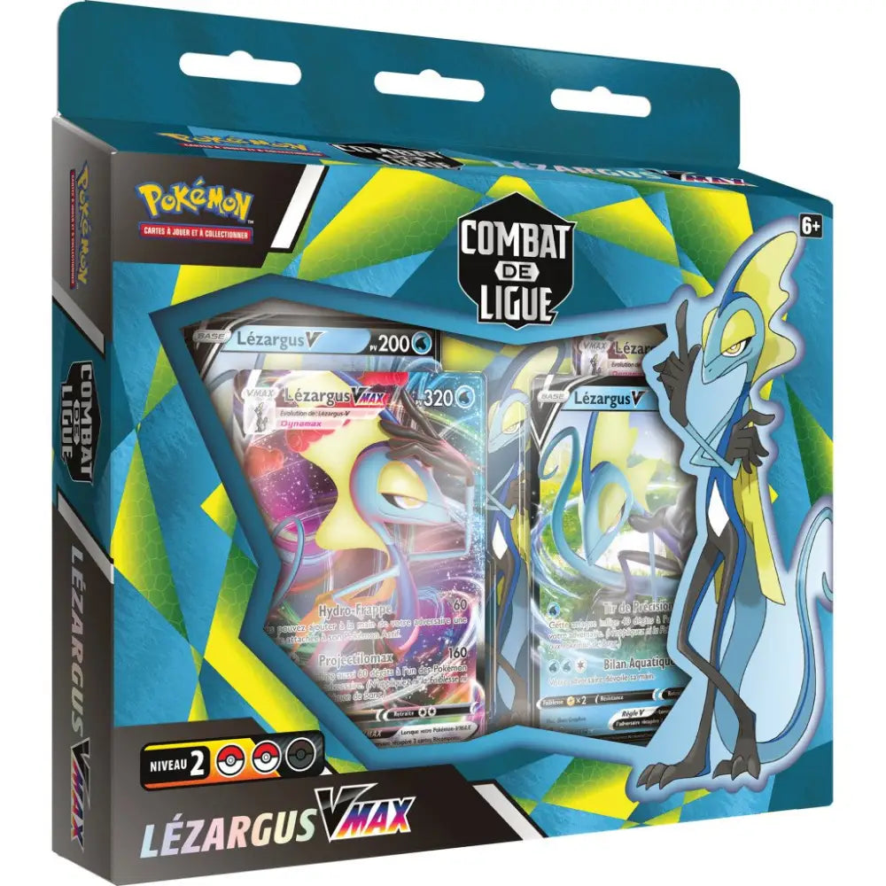 Pokémon – Deck Combat de Ligue Niveau 2 – Lézargus-VMAX – Français - Poke-Geek