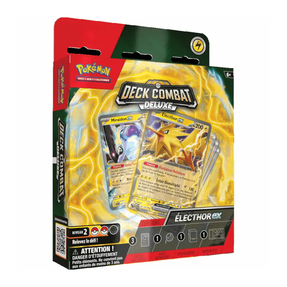 Pokémon - Deck Combat Deluxe Electhor-Ex - FR - Poke-Geek