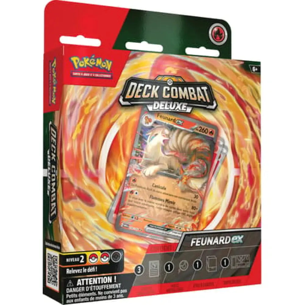 Pokémon - Deck Combat Deluxe FEUNARD-Ex - FR - Poke-Geek