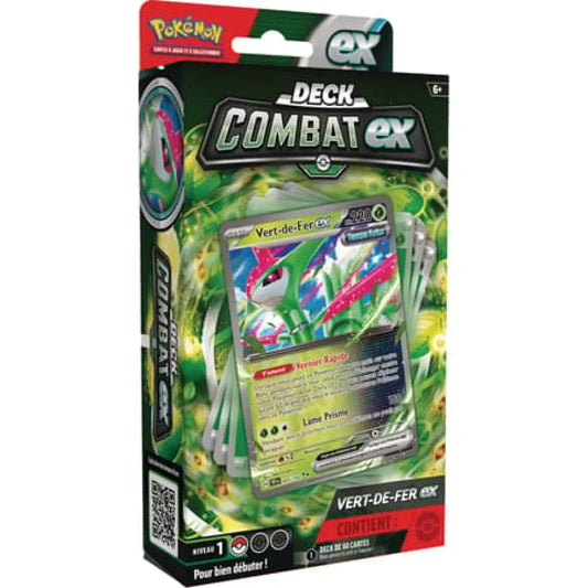 Pokemon Deck Combat Vert-de-Fer-ex FR