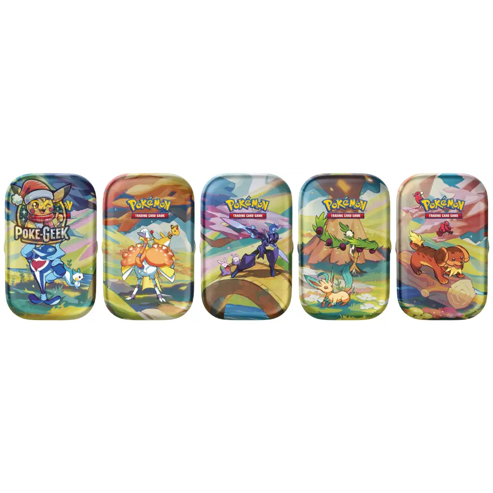 Pokémon - Display de 10 Mini Tin Juin 2024 : Magnifique Paldea - FR - Poke-Geek