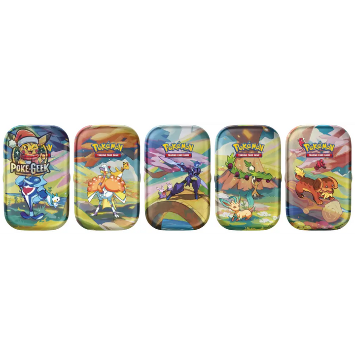 Pokémon - Display de 10 Mini Tin Juin 2024 : Magnifique Paldea - FR