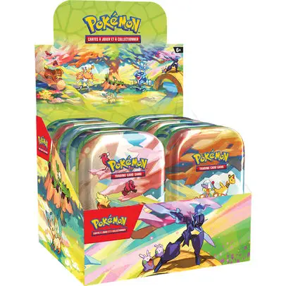 Pokémon - Display de 10 Mini Tin Juin 2024 : Magnifique Paldea - FR - Poke-Geek