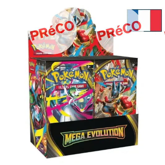 Pokémon – Display – Méga Évolution – M1L – Boîte de 36 Boosters (FR) MAX 1 / PERSONNE