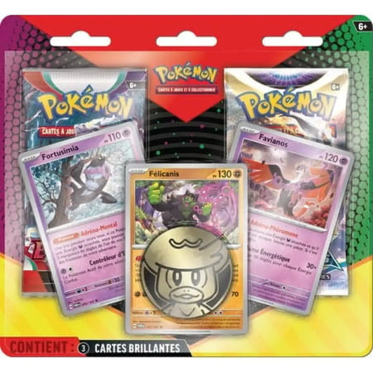 POKÉMON - Duopack 2 Boosters (3 Cartes Promo) - 2025/03 - FR Duopack EB09 / EV01