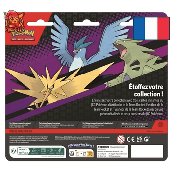 Pokémon – Duopack Team Rocket – Artikodin / Électhor / Tyranocif (FR) MAX 2 / PERSONNE