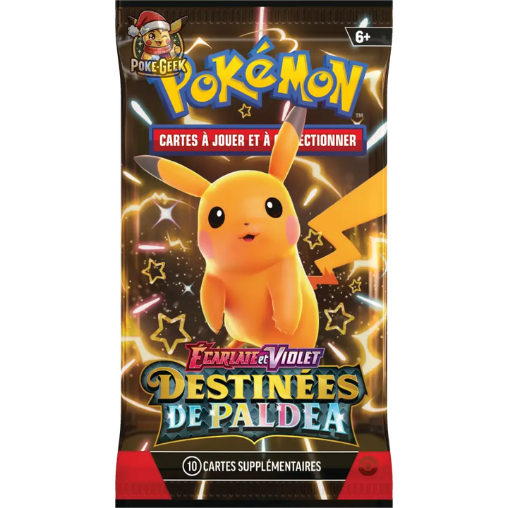 POKÉMON - ÉCARLATE ET VIOLET - DESTINÉES DE PALDEA - Bundle 6 Boosters