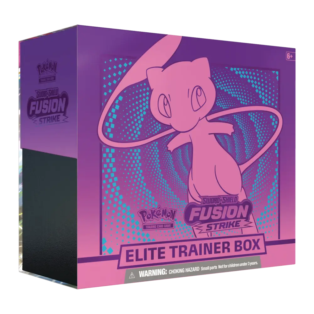 Pokemon Elite Trainer Box SWSH08 Sword And Shield Fusion Strike - Anglais - Poke-Geek