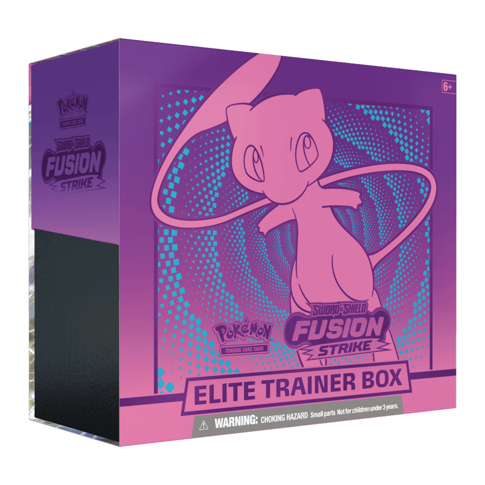 Pokemon Elite Trainer Box SWSH08 Sword And Shield Fusion Strike - Anglais - Poke-Geek