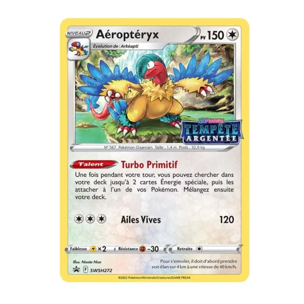 Pokemon - Épée et Bouclier Promo - Aéroptéryx SWSH272 - Poke-Geek