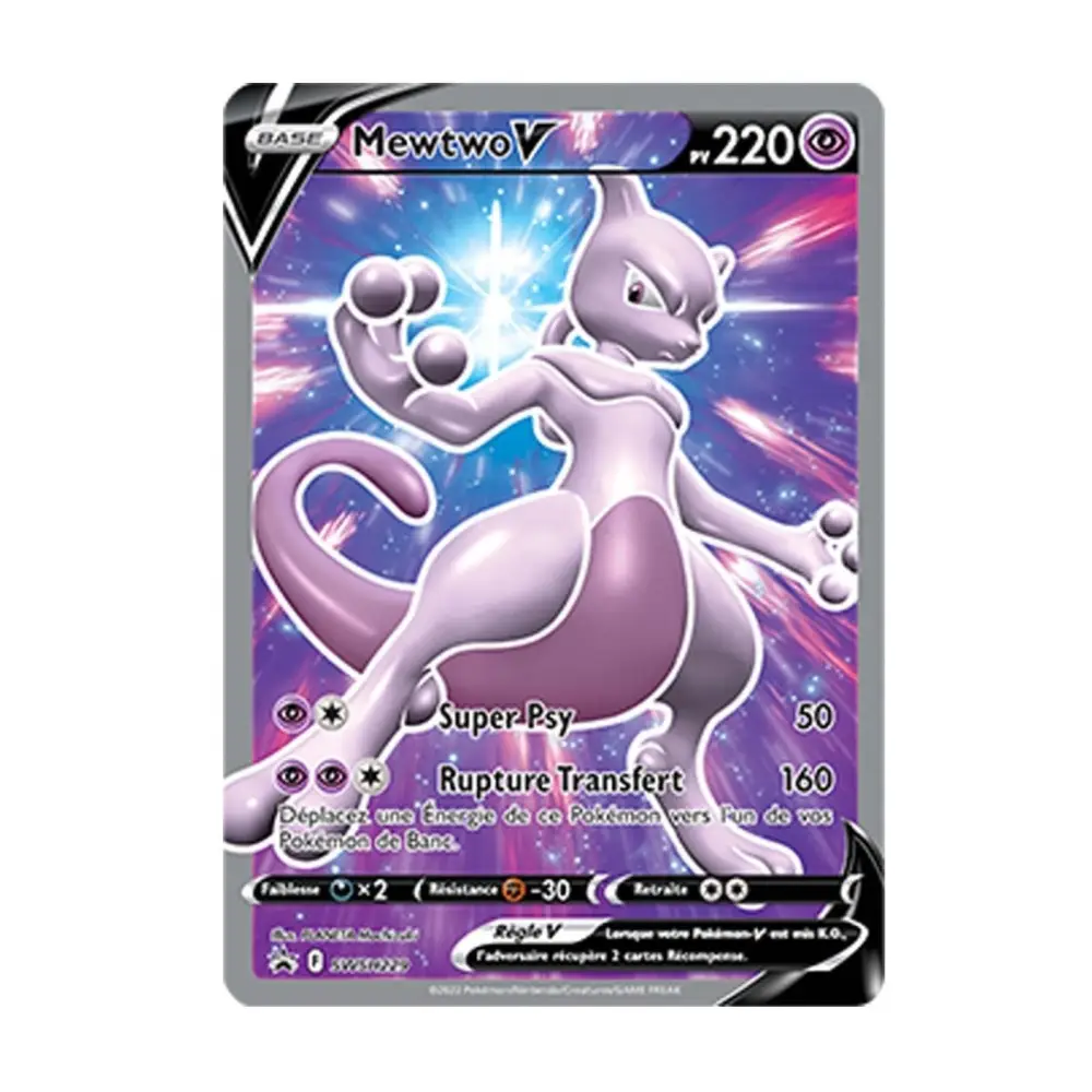 Pokemon - Épée et Bouclier Promo - Mewtwo V SWSH229 - Poke-Geek