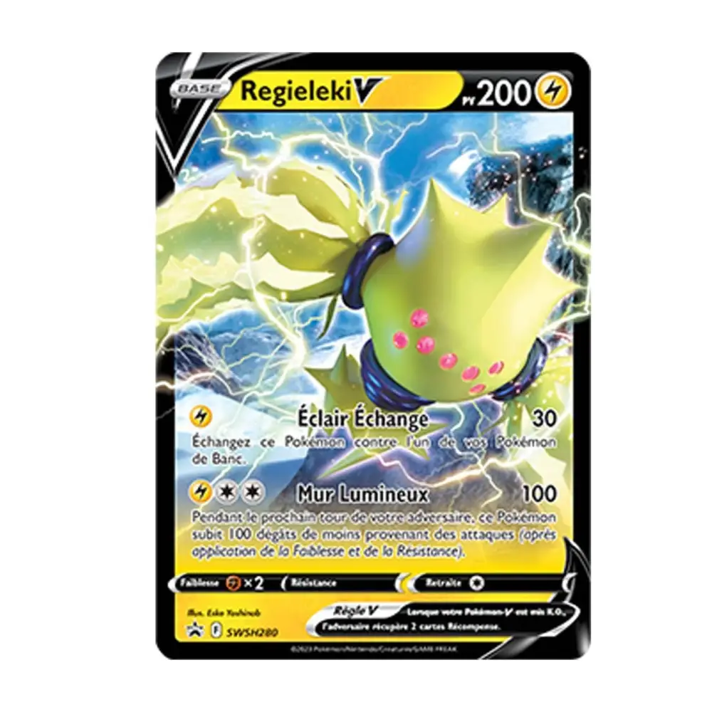 Pokemon - Épée et Bouclier Promo - Regieleki V SWSH280 - Poke-Geek
