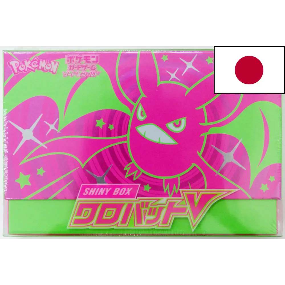 Pokémon Épée et Bouclier – Shiny Box Crobat V (Cartes Pokémon Japonaises) - Poke-Geek