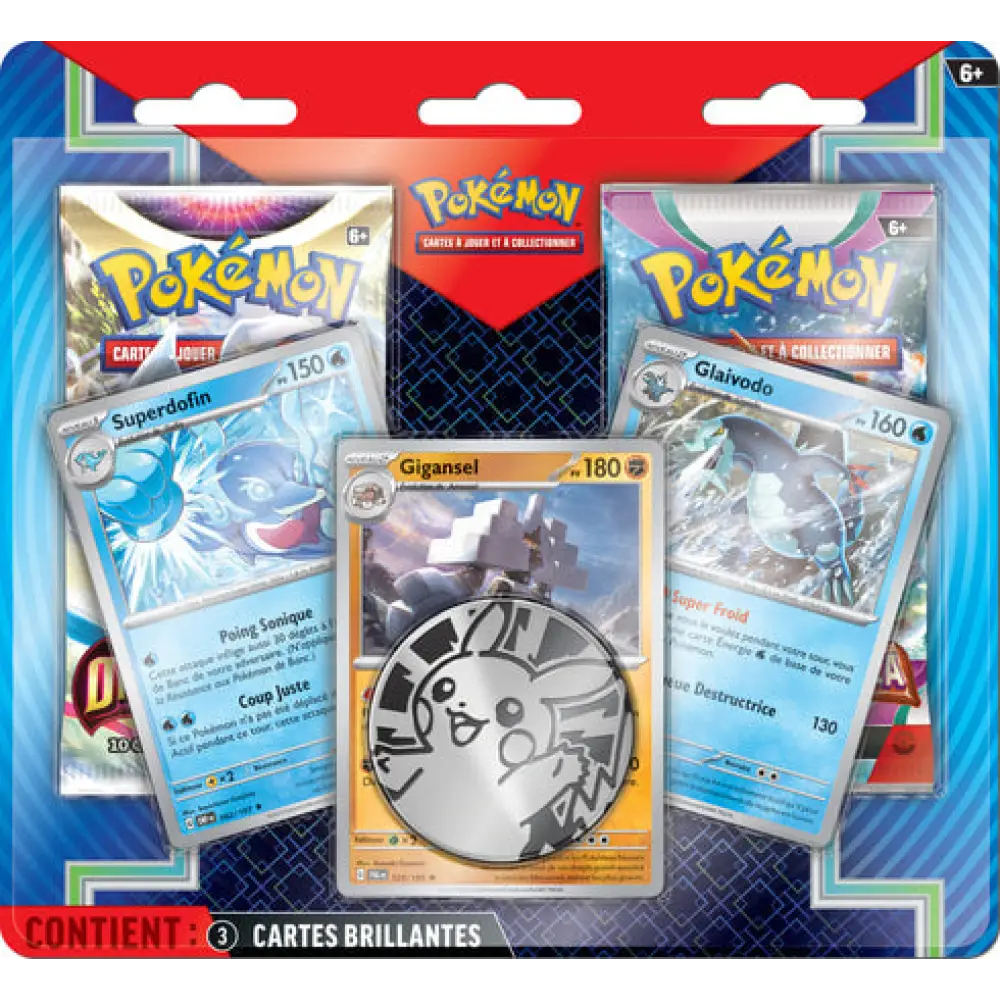 Pokémon JCC - Blister Amélioré de 2 Boosters (Avril 2024) - FR - Poke-Geek