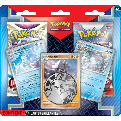 Pokémon JCC - Blister Amélioré de 2 Boosters (Avril 2024) - FR