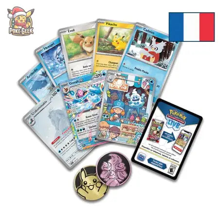 🎁 Pokémon JCC Calendrier des Fêtes 2025 Édition Française