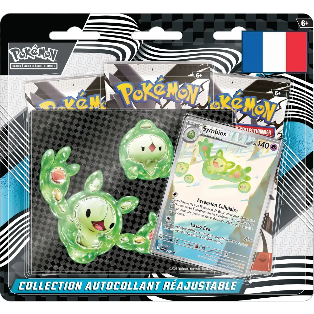 Pokémon JCC – Collection Autocollant Réajustable : Flamme Blanche ou Foudre Noire FR 🚩 1 PAR PERSONNE/ADRESSE  🚩 - Poke-Geek
