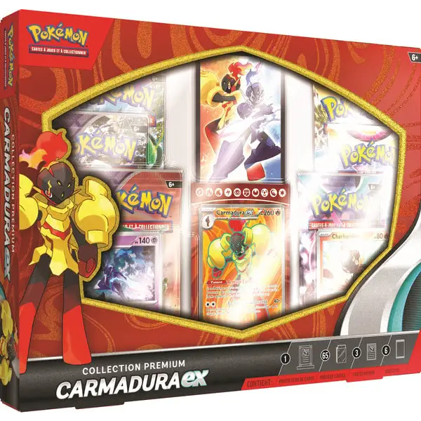 POKÉMON JCC - COLLECTION PREMIUM CARMADURA‑EX - FR - Poke-Geek