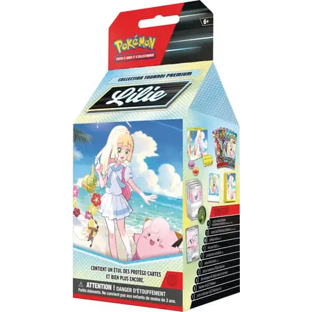 Pokémon JCC : Collection Tournoi Premium - Lilie – Version Française