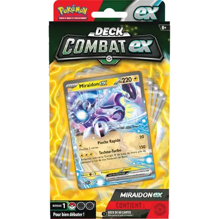 POKÉMON JCC - DECK COMBAT MIRAIDON-EX - FR - Poke-Geek