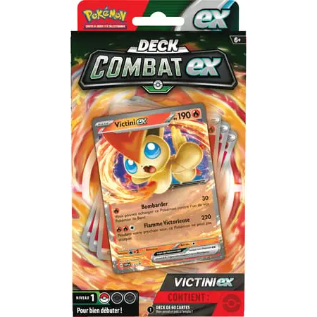 POKÉMON JCC - DECK COMBAT VICTINI-EX - FR - Poke-Geek
