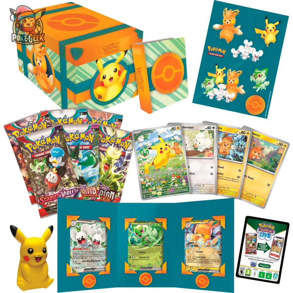 POKÉMON JCC - ÉCARLATE ET VIOLET - COFFRE AVENTURE À PALDEA FR - Poke-Geek