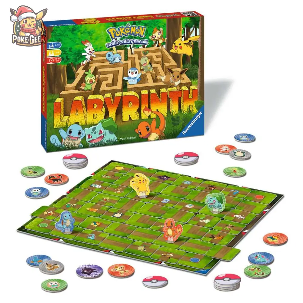 Pokémon Labyrinthe – Attrape-les tous… dans un dédale en mouvement!