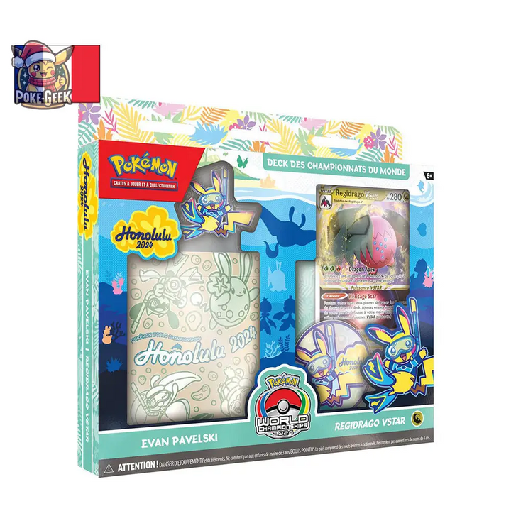 Pokémon - Set of 4 World Championship Decks: Honolulu 2024 (FR)