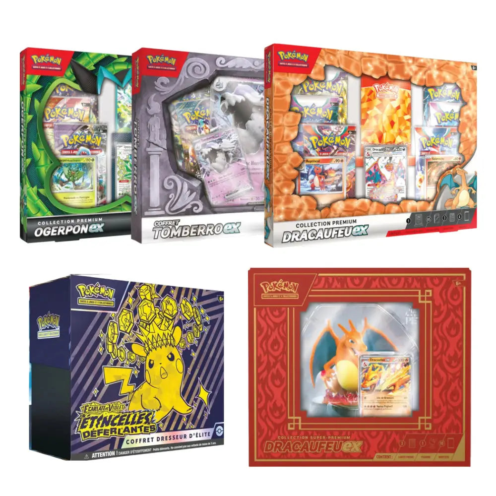 Pokémon – Pack : Collection coffret Premium FR - Poke-Geek