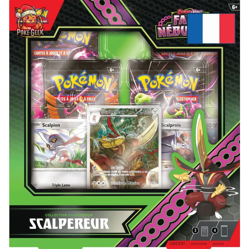 Pokémon - Pack Écarlate et Violet EV06.5 : Fable Nébuleuse - FR - Poke-Geek
