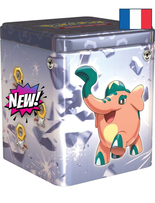 Pokémon Poké Cube 3 Boosters ’Métal’ Fr