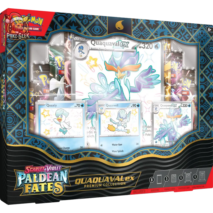 Pokemon Scarlet & Violet Paldean Fates Ex Premium Collection Box - ANGLAIS
