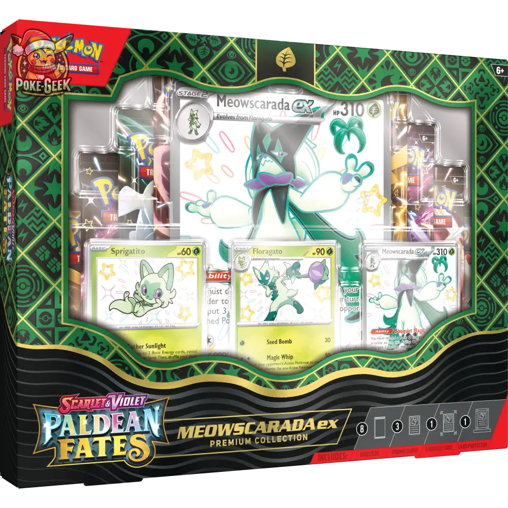 Pokemon Scarlet & Violet Paldean Fates Ex Premium Collection Box - ANGLAIS - Poke-Geek