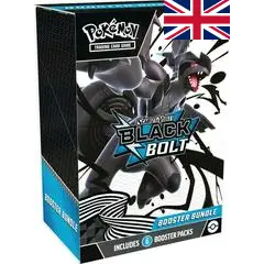 Pokémon TCG : Black Bolt – Booster Bundle (6 Boosters Anglais) – Neuf & Scellé