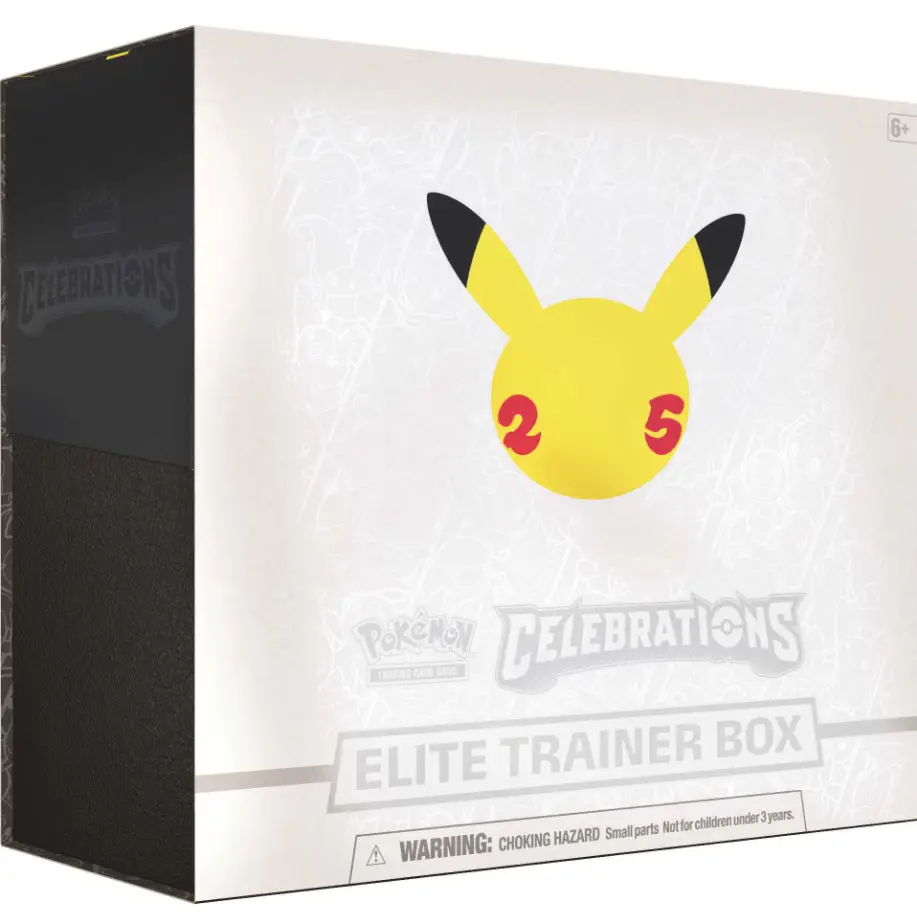 Pokémon TCG Celebrations Elite Trainer Box – Anglais - Poke-Geek